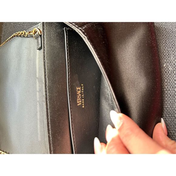 Versace La Medusa envelope clutch $1325 - Picture 12 of 13